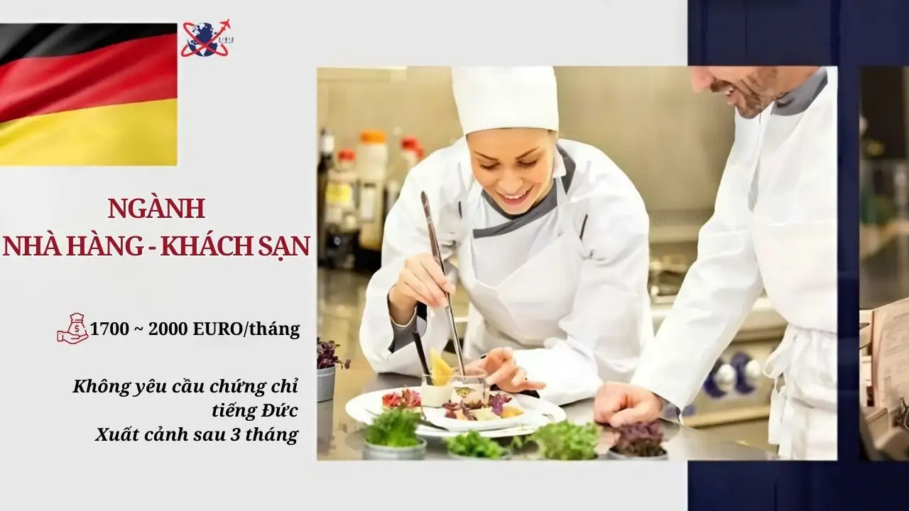 Việc làm tại Đức – Nhà hàng & Khách sạn