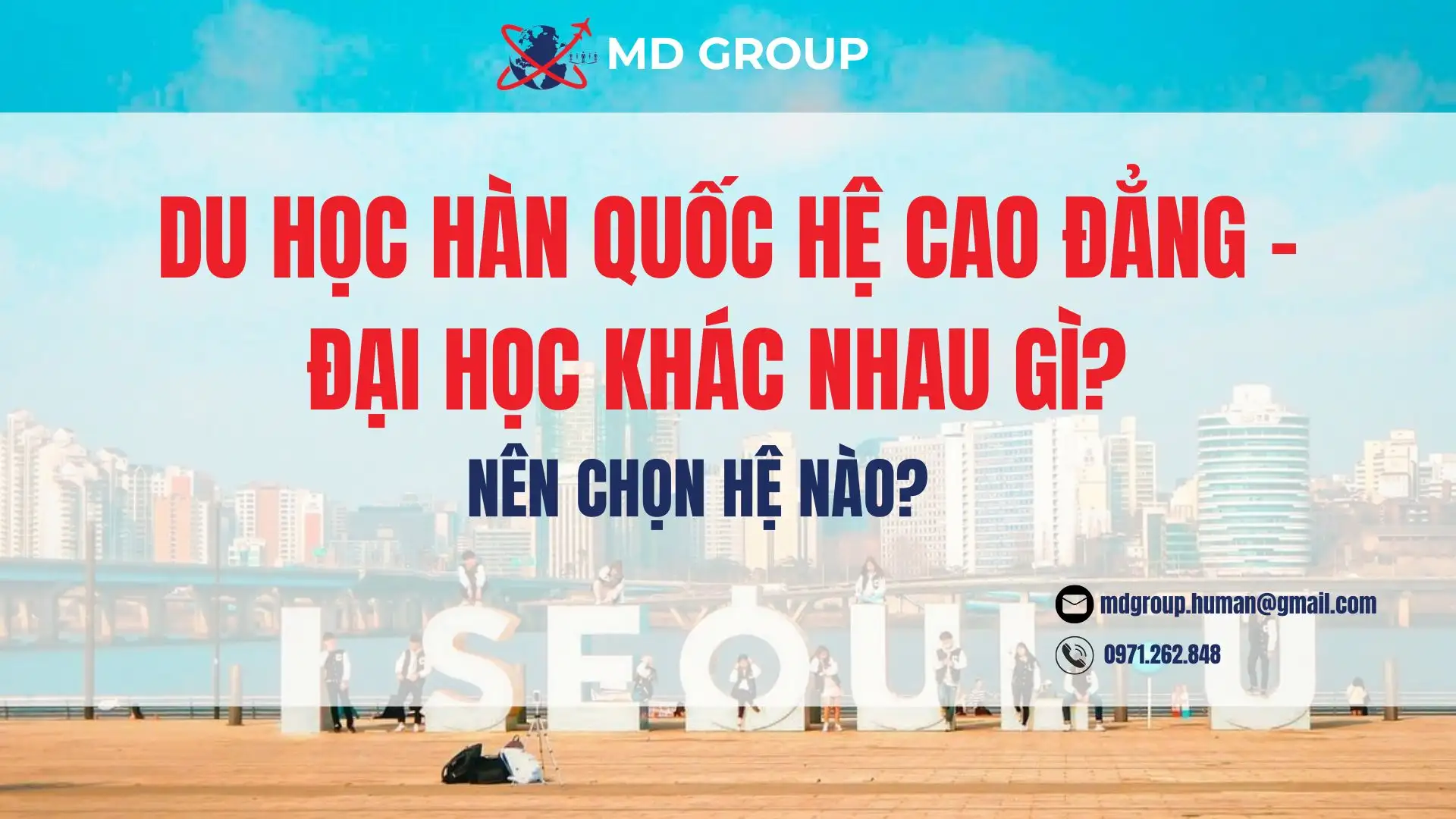 Du học Hàn Quốc hệ cao đẳng – Đại học khác nhau gì? Nên chọn hệ nào?